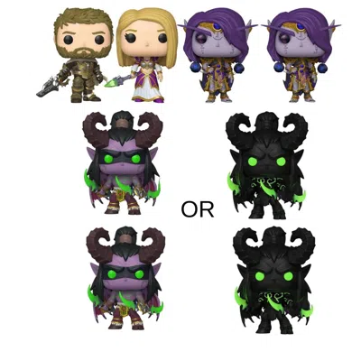 Funko Pack Of 6 Assorted World Of Warcraft  Pop! Vinyl Figure Wave 3 In Multi