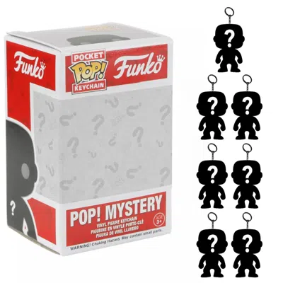 Funko Pack Of 7 Surprise Mystery Mini  Pocket Pop! Keychains Randomly Selected In Multi