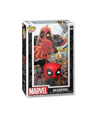 Funko Kids' Pop Comic Cover Marvel Deadpool 2025 1 Deadpool In Black Suit Action Figure In Multi
