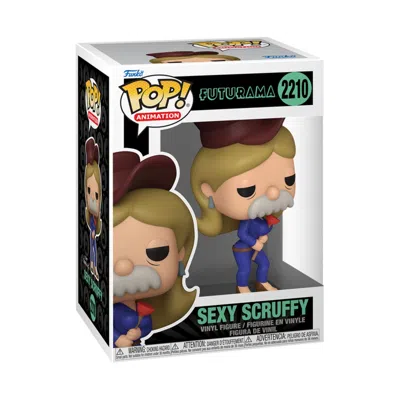 Funko Pop Futurama: Sexy Scruffy 4-inch Vinyl Figure #2210 In Multi