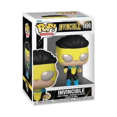 Funko Pop Invincible: Mark Grayson 4-inch Vinyl Figure #1499 In Yellow