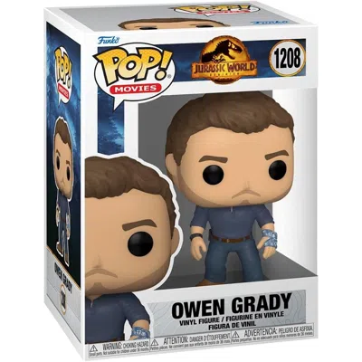 Funko Pop! Jurassic World Dominion Owen Grady #1208 Vinyl Figure In Multi