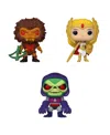 Funko Pop Masters Of The Universe Collectors Set 3, 3 Piece In Multi