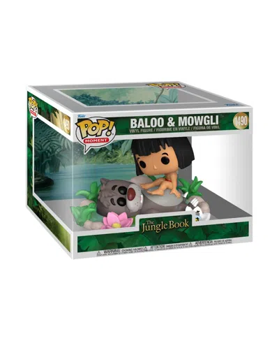 Funko Pop Moments The Jungle Book 1490 Baloo Mowgli Vinyl Figures In No Color