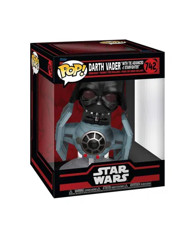 Funko Kids' Pop Star Wars 742 Darth Vader With Tie Advanced X1 Starfighter Deluxe Rides Vinyl Figure In No Color