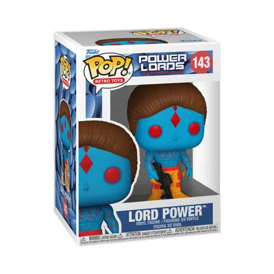 Funko Power Lords The Extra-terrestrial Warriors Lord Power  Pop! Vinyl Figure #143 In Blue