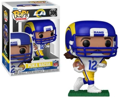Funko Puka Nacua (los Angeles Rams) Nfl  Pop! In Multi