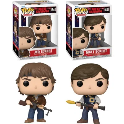 Funko Red Dawn (1984)  Pop! Movies Complete Set In Brown