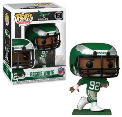 Funko Reggie White (philadelphia Eagles) Nfl Legends  Pop! In Green