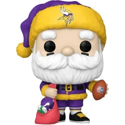 Funko Santa Claus (minnesota Vikings) Nfl Holiday  Pop! In Multi