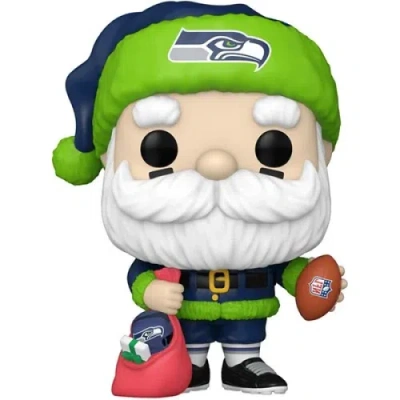Funko Santa Claus (seattle Seahawks) Nfl Holiday  Pop! In Multi