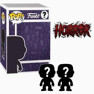Funko Set Of 2 Surprise Mystery Horror  Pop! Randomly Selected In Purple