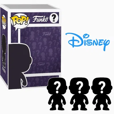 Funko Set Of 3 Surprise Mystery Disney  Pop! Randomly Selected In Multi
