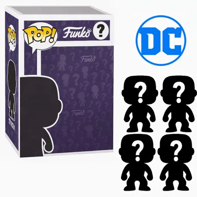 Funko Set Of 4 Surprise Mystery Dc Comics  Pop! Randomly Selected In Multi