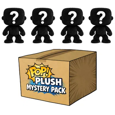 Funko Set Of 4 Surprise Mystery Soft  Pop! Plush Randomly Selected In Brown