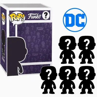 Funko Set Of 5 Surprise Mystery Dc Comics  Pop! Randomly Selected In Multi