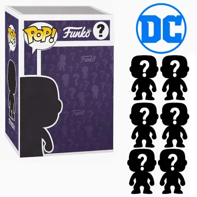 Funko Set Of 6 Surprise Mystery Dc Comics  Pop! Randomly Selected In Multi