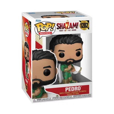 Funko Shazam Fury Of The Gods: Pedro  Pop! Vinyl Figure #1282 In Green