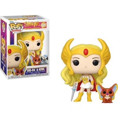 Funko She-ra W/kowl (she-ra 40th Anniversary  Pop! Animation In Multi