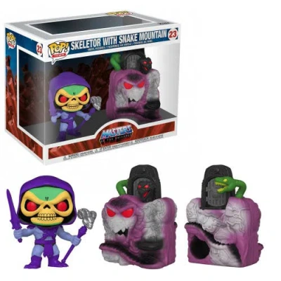 Funko Snake Mountain W/skeletor (masters Of The Universe)  Pop! Town In Multi