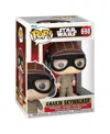 Funko Star Wars Anakin Skywalker Wearing A Pod Racer Helmet 698 Pop Bobblehead Vinyl Figure In Transparent