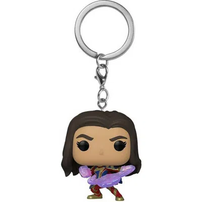 Funko The Marvels Ms. Marvel Pocket Pop! Vinyl Keychain In Multi