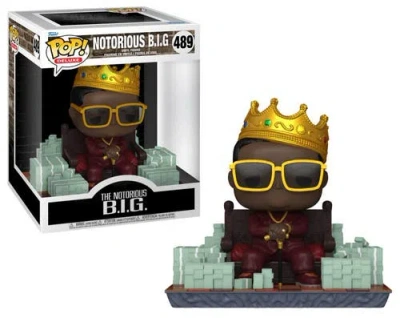 Funko The Notorious B.i.g. Deluxe  Pop! Rocks In Burgundy