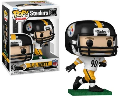 Funko T.j. Watt (pittsburgh Steelers) Nfl  Pop! In Multi