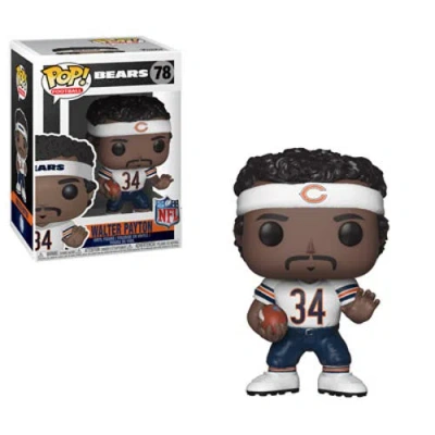 Funko Walter Payton W/white Jersey (chicago Bears) Nfl  Pop! Legends In Multi