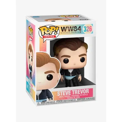 Funko Wonder Woman Ww84 Steve Trevor  Pop! Vinyl Figure #326 In Black