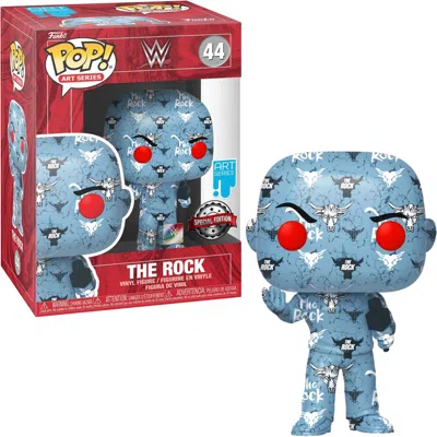 Funko Wwe Rock Artist Series W/ Case Special Edition  Pop! Vinyl Figure #44 In Blue