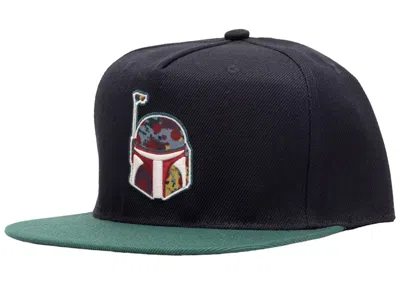 Pre-owned Funko X Futura Star Wars Hat In Navy Blue/green