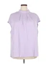 Funlingo Sleeveless Blouse In Purple