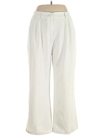 Pre-owned Funyyzo Casual Pants In White