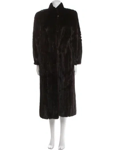 Pre-owned Fur Coat In Brown