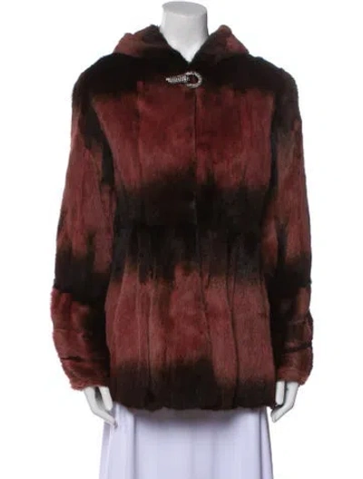 Pre-owned Fur Coat In Brown
