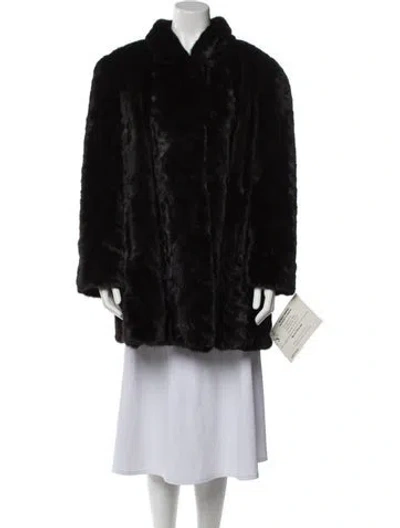 Pre-owned Fur Coat In Brown