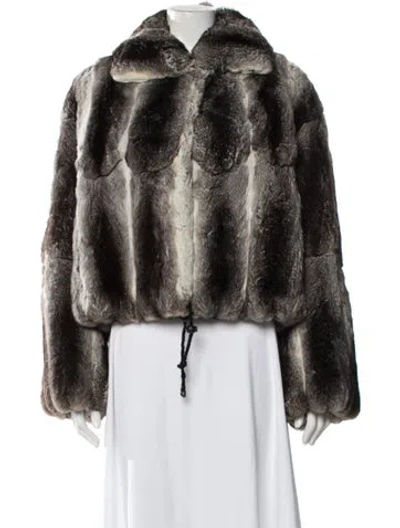 Pre-owned Fur Coat In Brown
