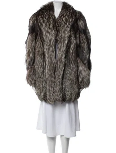 Pre-owned Fur Coat In Brown