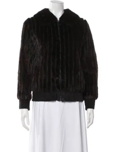 Pre-owned Fur Coat In Brown