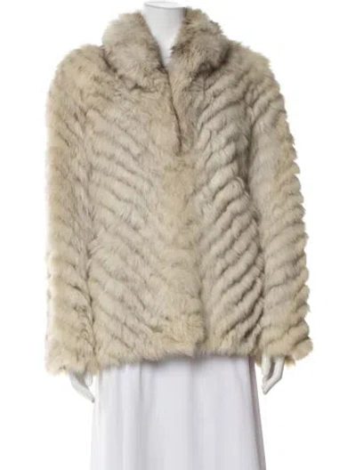 Pre-owned Fur Coat In Brown