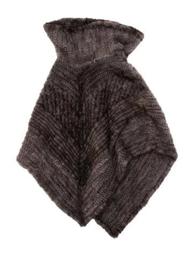 Pre-owned Fur Coat In Brown