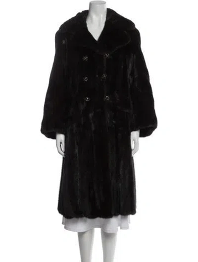 Pre-owned Fur Coat In Brown
