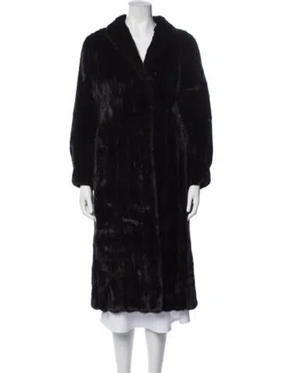 Pre-owned Fur Coat In Brown