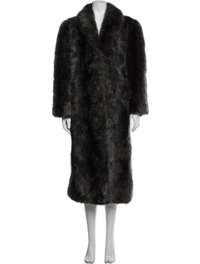 Pre-owned Fur Coat In Brown