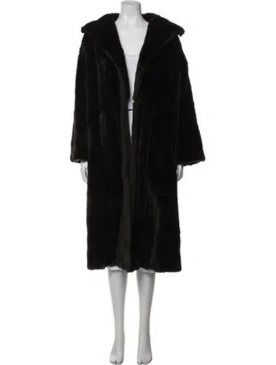 Pre-owned Fur Coat In Brown