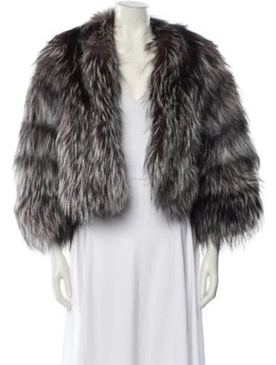 Pre-owned Fur Coat In Multi