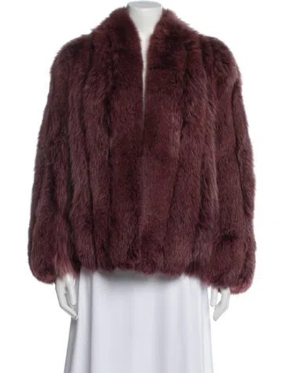 Pre-owned Fur Coat In Multi