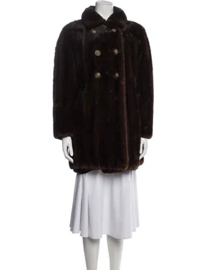 Pre-owned Fur Coat In Multi