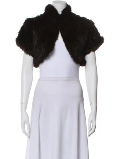 Pre-owned Fur Jacket In Brown